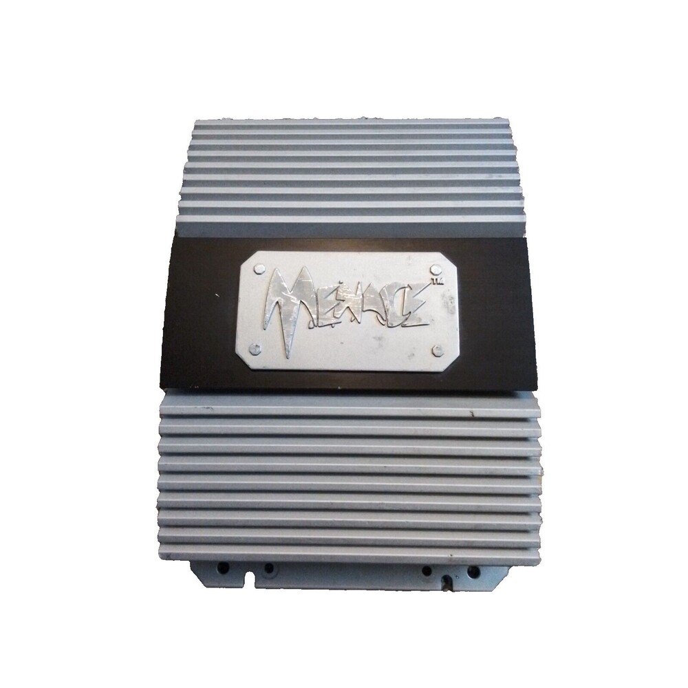 Menace PA-S250 200 VINTAGE Watt Stereo Power Amplifier 12 Volts Tested & Working